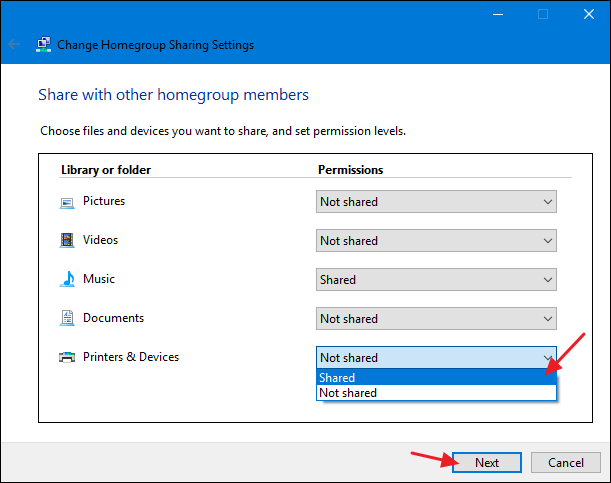 how to setup share folder in windows 10 for osx
