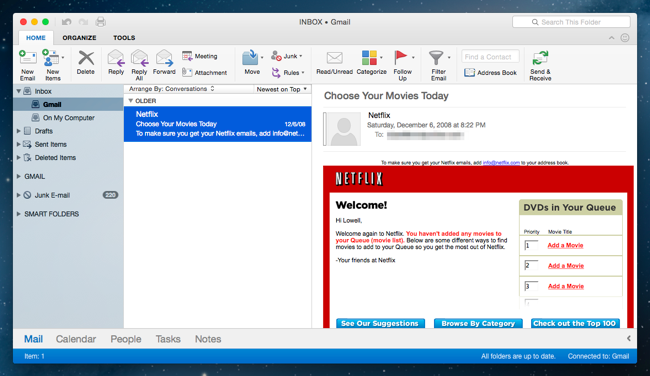 how to add gmail calendar to outlook for mac